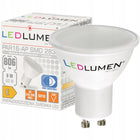 Zestaw 10x Żarówka LED GU10 8W=60W 806lm Premium Nie Mruga Neutralna 4000K zamiennik halogenowy, do opraw sufitowych i