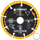 Tarcza diamentowa uniwersalna do metalu drewna cegieł ceramiki PCV 125 MM 1 szt.