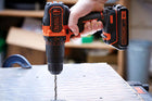 Wiertarko Wkrętarka udarowa 18V 40Nm korpus Black Decker BDCHD18N bezprzewodowa do wiercenia i wkręcania, silnik
