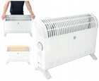 Grzejnik elektryczny NAWIEW 2000W DEDRA konwektorowy TERMOSTAT kaloryfer 580 mm 400 mm grzewcza biały