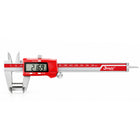 Suwmiarka elektroniczna cyfrowa metalowa 0-150MM dokładna LCD etui baterie kaliper stal nierdzewna precyzja 0,02 mm
