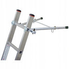 Uchwyt dystansowy regulowany do opierania do 600mm krause 122018 stabilizator drabiny przyścienny aluminiowy, nośność