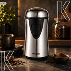 Młynek do kawy elektryczny do mielenia mocny orzechów przypraw grinder 300W 60 g 300 w metal, tworzywo sztuczne