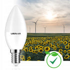 6x Żarówka LED E14 10W =90W SMD 4000K neutralna Premium ledlux nie mruga źródło światła do lamp, 850 lm, białe