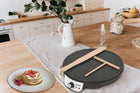Naleśnikarka elektryczna patelnia do pieczenia naleśników 1000W 30cm lund urządzenie do crêpes, powłoka