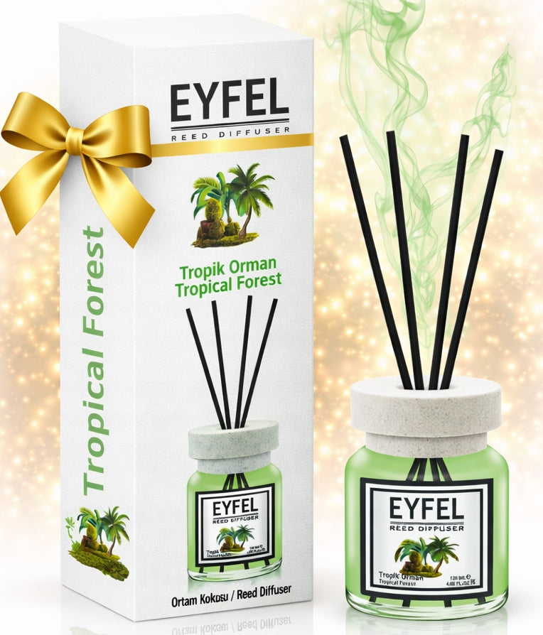 Tropikalne owoce Eyfel zapachy do domu 120ml dyfuzor z patyczkiem, aromatyzer wnętrz