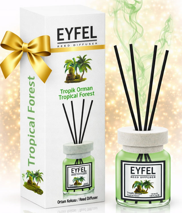 Tropikalne owoce Eyfel zapachy do domu 120ml dyfuzor z patyczkiem, aromatyzer wnętrz
