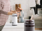 Młynek elektryczny do kawy biały MK50 caff eldom 200W 45 g tworzywo sztuczne