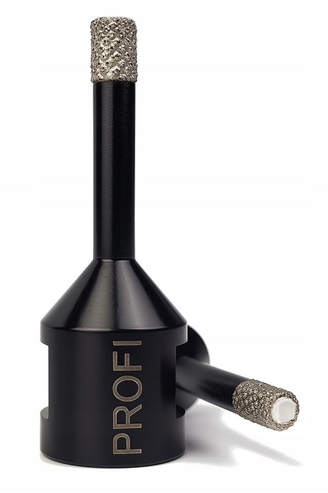 Otwornica diamentowa 6mm koronka do płytek gresu spieków profi xblack razor wiertło do ceramiki i kamienia