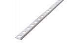 Profil aluminiowy licowy srerbrna anoda 8mmx270cm listwa wykończeniowa do płytek, cokół, narożnik