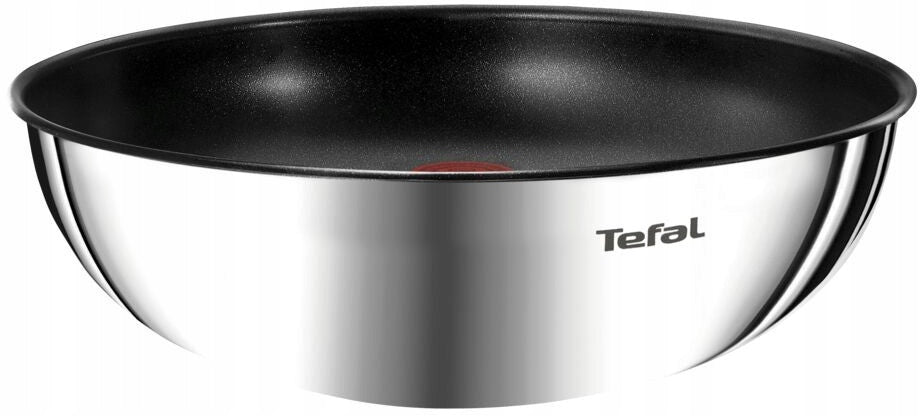 Stalowy Wok nieprzywierający Tefal Ingenio Emotion 26cm INDUKCJA patelnia do smażenia, odpinany uchwyt, do piekarnika i
