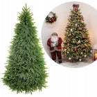 SZTUCZNA CHOINKA ZIELONA 220 cm FULL PE 100% SILIKONOWA jodła 201 - 220 cm zielony