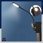 LAMPKA DO CZYTANIA KSIĄŻEK LED NOCNA BIURKOWA BEZPRZEWODOWA USB Z KLIPSEM akumulatorowa 26 cm czarna do łóżka i podróży