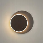 Kinkiet TOOLIGHT czarny zintegrowane źródło LED 10 W lampa ścienna aluminiowa do wnętrz, 1 punkt świetlny, głębokość 5