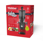 Wyciskarka wolnoobrotowa sokowirówka do owoców warzyw webber SJ400 200W pionowa prasa sokowa, duży otwór wsadowy
