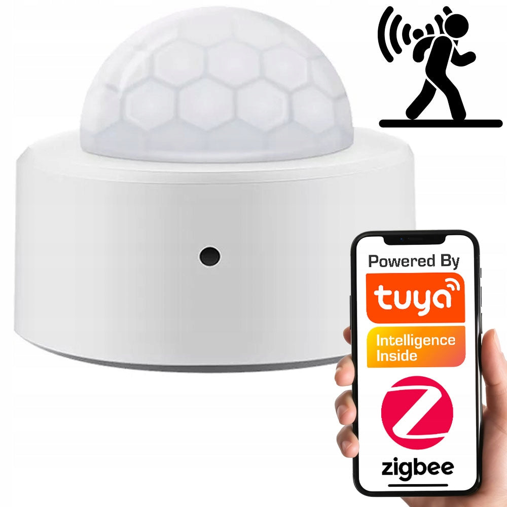 Mini Czujnik Ruchu PIR i Jasności ZigBee TUYA Home Assistant