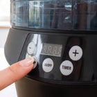 Suszarka do Grzybów Owoców Duża Ø34cm ariva FEN 500W 5 Tac XXL Timer Dehydrator żywności do ziół i warzyw, regulacja