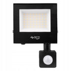 HALOGEN LED z czujnikiem ruchu naświetlacz lampa 30W 4500K ZEWNĘTRZNY IP65 reflektor do ogrodu podjazdu elewacji biały
