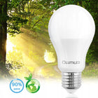 3x Żarówka LED E27 A60 10W czujnik ruchu 4000K 1055lm Neutralna NIE mruga automatyczne oświetlenie do korytarza, garażu