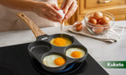 PATELNIA DO NALEŚNIKÓW PANCAKES jajek NON-STICK czujnik INDUKCJA z pokrywką kwadratowa, placki, omlety, odpinany