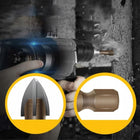 WIERTŁA DO METALU BETONU DREWNA HEX ZESTAW WIERTEŁ Z WĘGLIKA 3-12 MM 7 SZT przebiciowe do gresu, mocowanie 1/4 cala