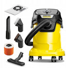 Odkurzacz przemysłowy Karcher K WD3 1.628-443.0 Mocny Na sucho i mokro warsztatowy do garażu, zbiornik 17 l, 1000 w