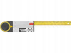 Kątomierz nastawny L-500 vorel kątownik aluminiowy 500 mm do mierzenia i wyznaczania kątów, dokładność 1°