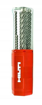 Zestaw wierteł SDS Plus Hilti do betonu żelbetu 6 sztuk TE-CX M1 4-ostrzowe cegły, ceramiki, kamienia, szalunkowe