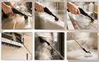 Myjka parowa MOP parowy parownica mocna 2500W zestaw do tapiecrki FUG okien 1.61 l
