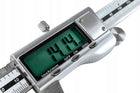 Suwmiarka cyfrowa LCD 150mm 0,01mm pomiar wewnętrzny zewnętrzny 2 baterie przyrząd mierniczy elektroniczny, dokładność