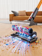 Odkurzacz bezprzewodowy Laresar V7S 75000Pa/650W żółty/złoty