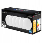 6x Żarówka LED GX53 10W biały neutralny 4000K SMD 935lm 230V okrągłe źródło światła do plafonów i opraw sufitowych