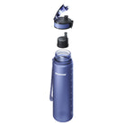 Butelka Filtrująca Filtr Bidon aquaphor city 800 ml Granatowa + 3 Wkłady niebieski