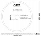 Tarcza tarcze do cięcia metalu 125x1.2 mocne 50 szt z 250 sztuk