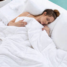CIEPŁA ZIMOWA GRUBA PUSZYSTA KOŁDRA DUO 180X200 PRODUKT POLSKI DREAMMED do spania, wypełnienie z włókien poliestrowych