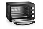 Piekarnik elektryczny termoobieg rożno grill kerch rene 25l 1600W 25 l 1600 w czarny