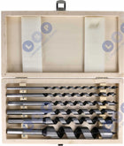 Zestaw Wierteł Do Drewna 230mm 6szt 6-25mm Spiralne Lewis Wiertła Do Drewna