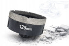 Otwornica diamentowa wiertło diamentowe 125mm koronka M14 gres glazura PRO do betonu, cegły, ceramiki, kamienia, PCV i