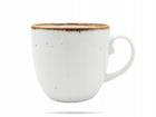 Bogucice kubek 500 ml Rustic Snow duży kubas kawy herbaty Alumina porcelanowy, biały, do mycia w zmywarce