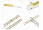 Taśma LED czujnik ruchu na baterie + USB do szafy mebli pod łóżko 200cm 2m lampka garderobiana biała 5V