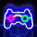 Neon LED na ścianę neony do pokoju game PAD lampka nocna flex USB 5V dekoracja gamingowa, ozdobne światło