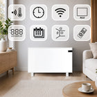 Grzejnik promiennik na podczerwień panel elektryczny EBERG 800W ECO IR WiFi długofalowe 800 W