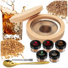 ZESTAW DO WĘDZENIA WHISKY SMOKER DREWIENKA AROMA PREZENT DZIEŃ CHŁOPAKA aromatyzowanie drinków i koktajli, akcesoria