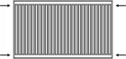 GRZEJNIK PANELOWY STALOWY DWUPŁYTOWY BOCZNY DIAMOND C22 60x200cm + WIESZAKI 2000 mm 600 mm grzewcza biały