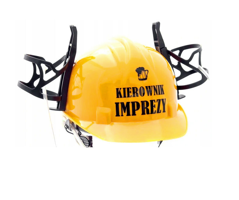 Wypasiony kask hełm piwny z zaworkiem tylko u nas czapka imprezowa, gadżet na spotkania towarzyskie