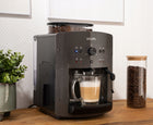 Ekspres ciśnieniowy do kawy krups EA810B 15 bar automatyczny z młynkiem ziarnistej, espresso, cappuccino, lungo