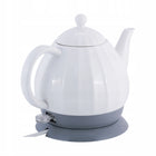 Czajnik elektryczny ceramiczny 1200W 1,2 l biały 1.2 l 1200 w ceramika