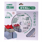 STALCO TARCZA DIAMENTOWA DO CIĘCIA BETONU KAMIENI KOSTKI SZYBKA 230x 22,2mm z 614 sztuk