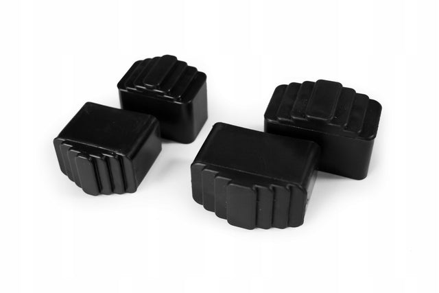 Drabest MIX 2 + 2 Zestaw stopek antypoślizgowych do drabiny 33x20 / 40x20 nakładki na nogi, końcówki ochronne, tworzywo odporne na korozję