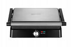 Grill do kanapek panini opiekacz toster rozkładany elektryczny duży 2200W nominalna czarny